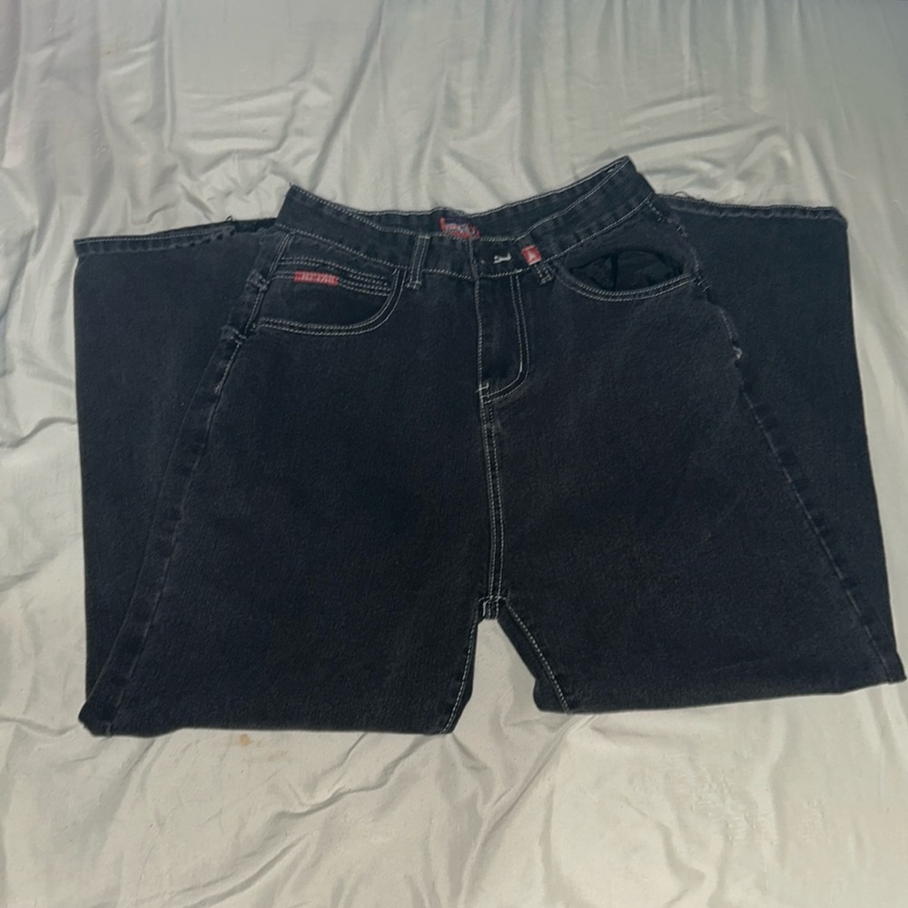 JNCO Jeans Black Alligator Skater Pants